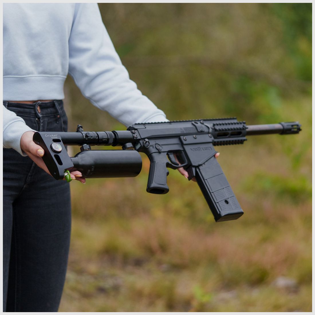 Huben Power U-Cricket Adapter/-KIT | 1100PSI | 360° | High Joule | M17 | FSC | Set or individual parts