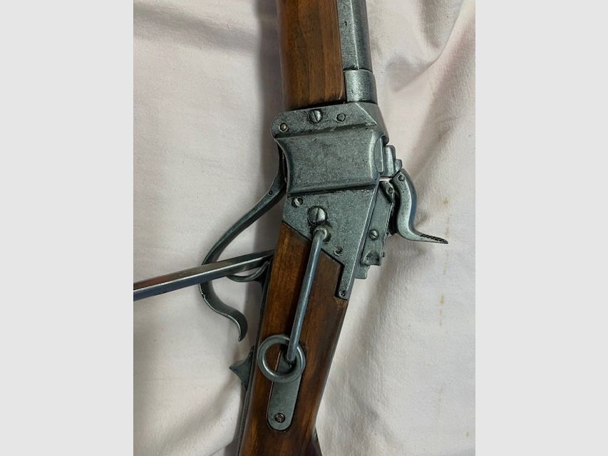 Sharps Carbine New Model 1863 "Buffalo" decoration by Göde (Item No. 1)