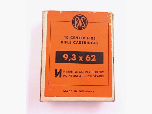 RWS (WZd.Fa.Rottweil) rifle cartridges