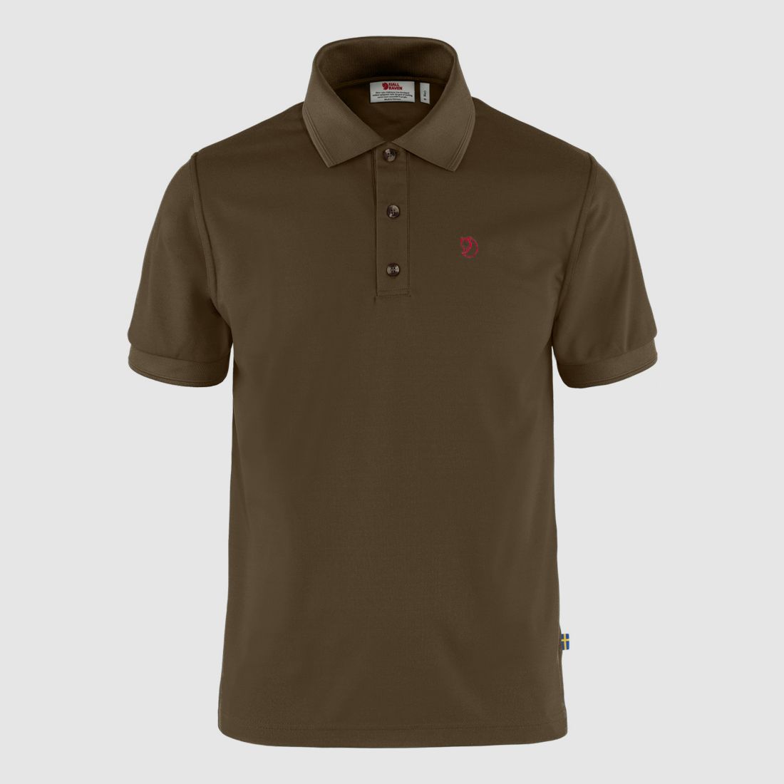 Fjällräven Crowley Pique polo, Dark Olive