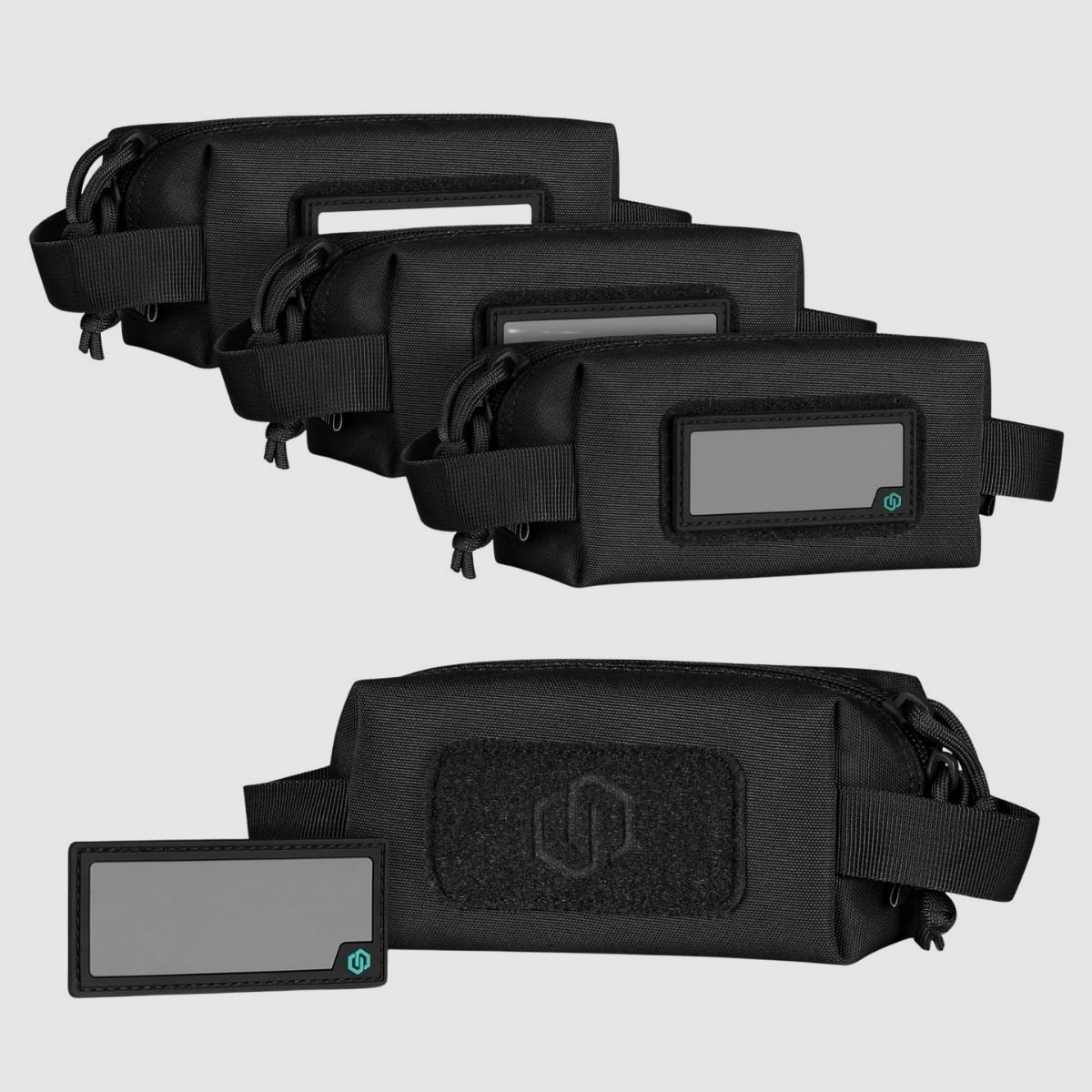 Savior – Small ammunition bag – Loose Sac Mini – Soft Ammo Carrier 4-pack – Black – SP-MINIAMST-4P-BK, image 1 of 6
