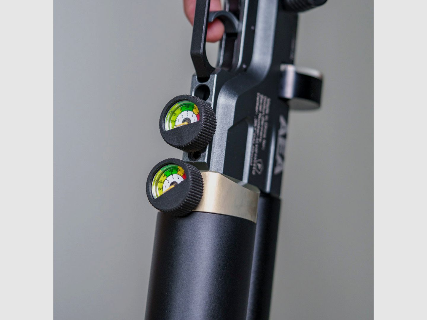 ABVERKAUF | Abdeckkappe Manometer | Cover Cap Manometer | NEUES DESIGN | AEA HP MAX | SCHWARZ | flexible
