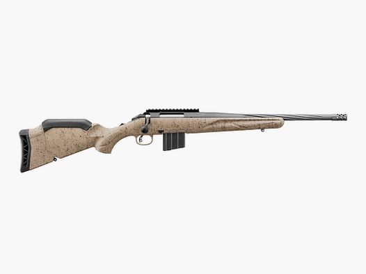RUGER AMERICAN RIFLE GENERATION II RANCH 6.5MM GRENDEL 16.1"/41CM FDE 5/8"-24