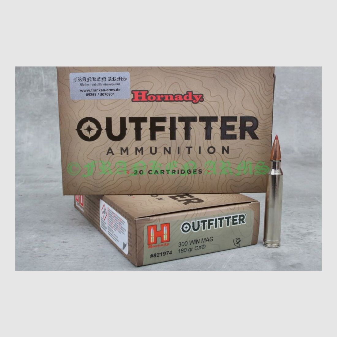 Hornady Outfitter CX .300 Win. Mag. 180gr. 11,7g 20 Stück Staffelpreise