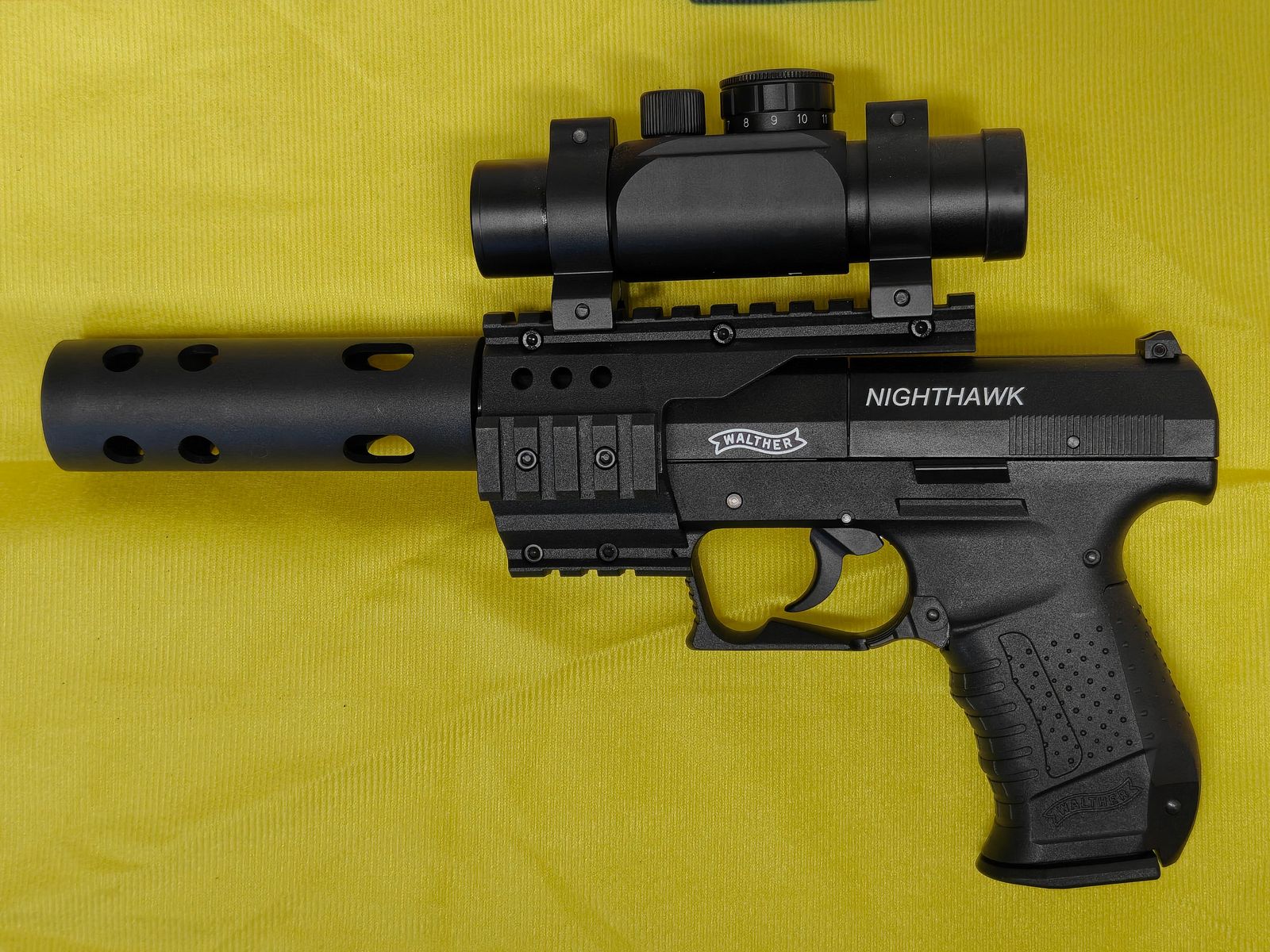 Walther CO2 pistola NightHawk 4,5 mm, immagine 5 di 5
