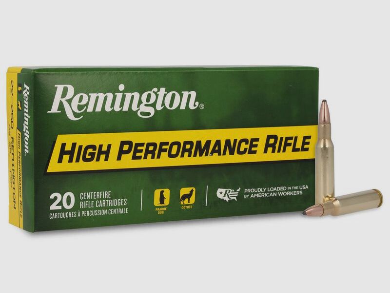 Remington High Performance .222 Rem. 50GR PSP 20 Patronen