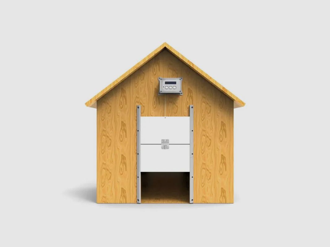 Portier Breedsafe pro +1 trappe poules avec programmation et/ou sonde lumineuse, image 5 sur 20