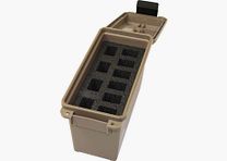 Caja de cargadores MTM TMCHG tierra oscura para 10 cargadores de pistola