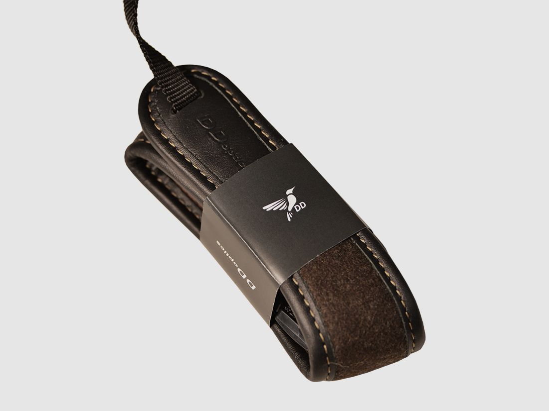 Niggeloh | Binocular strap | Leather Loden Black
