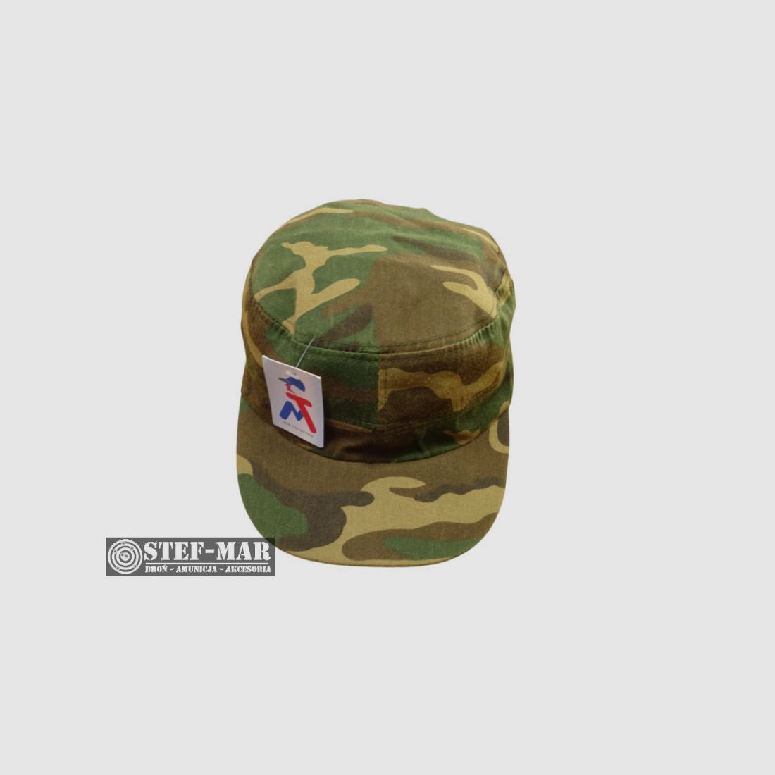 Camouflage baseball cap/flat cap. [X2589], image 1 of 7