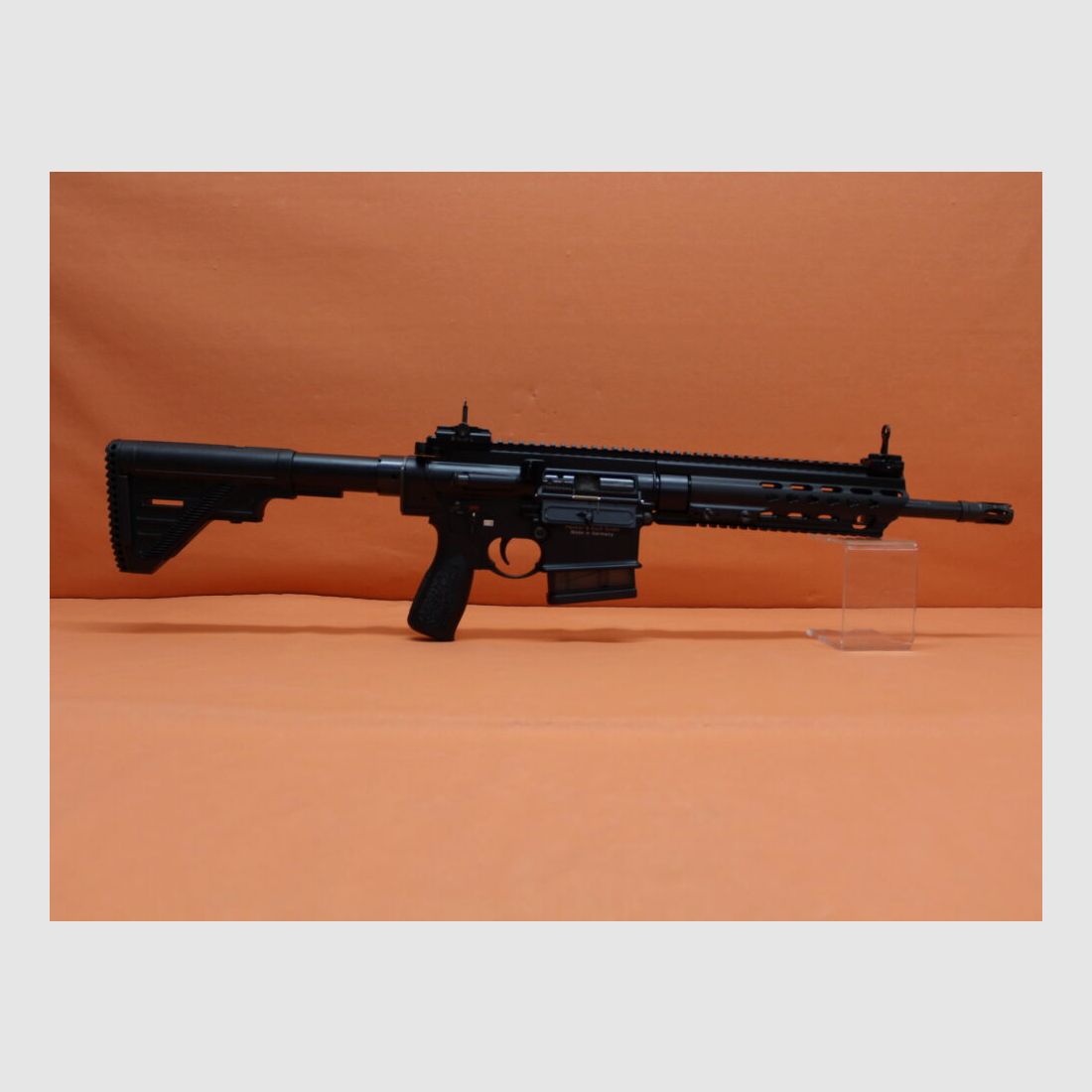 Heckler&Koch Ha.Büchse .308Win Heckler&Koch/H&K MR308 A3 13" cañón negro HKey, sistema de pistón de gas HK417/G28