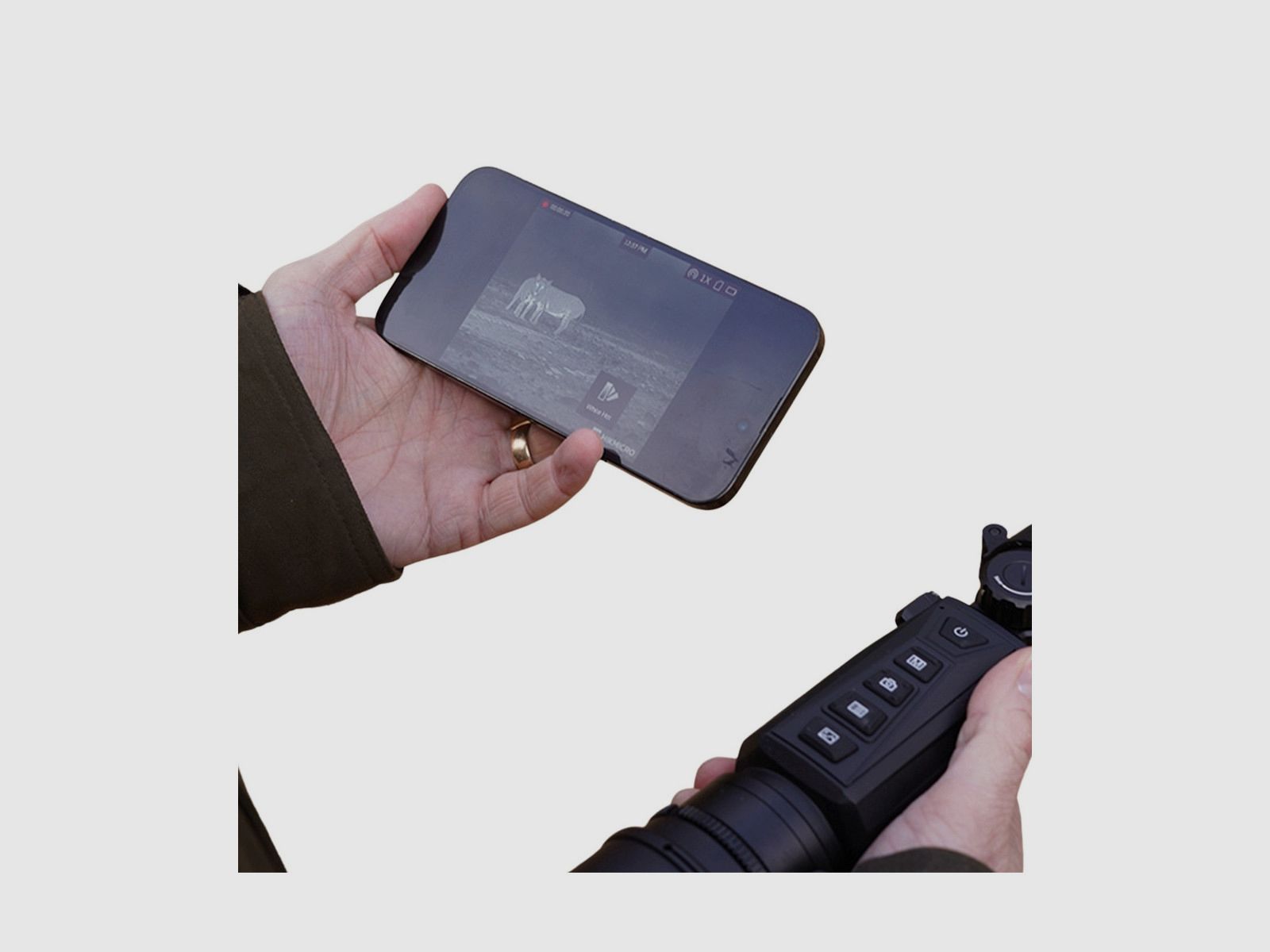 Clip-On Wärmebild Thunder TQ50CR 2.0 HIKMICRO, Bild 5 von 6
