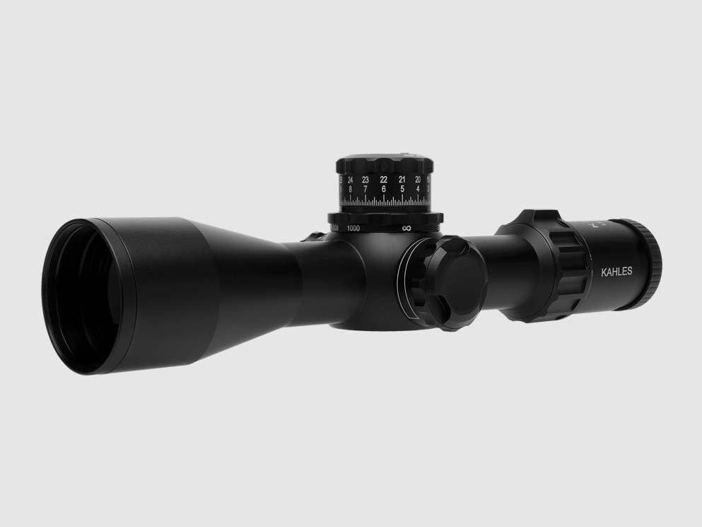 Kahles K318i 3,5–18x50i – Seitenverstellung rechts