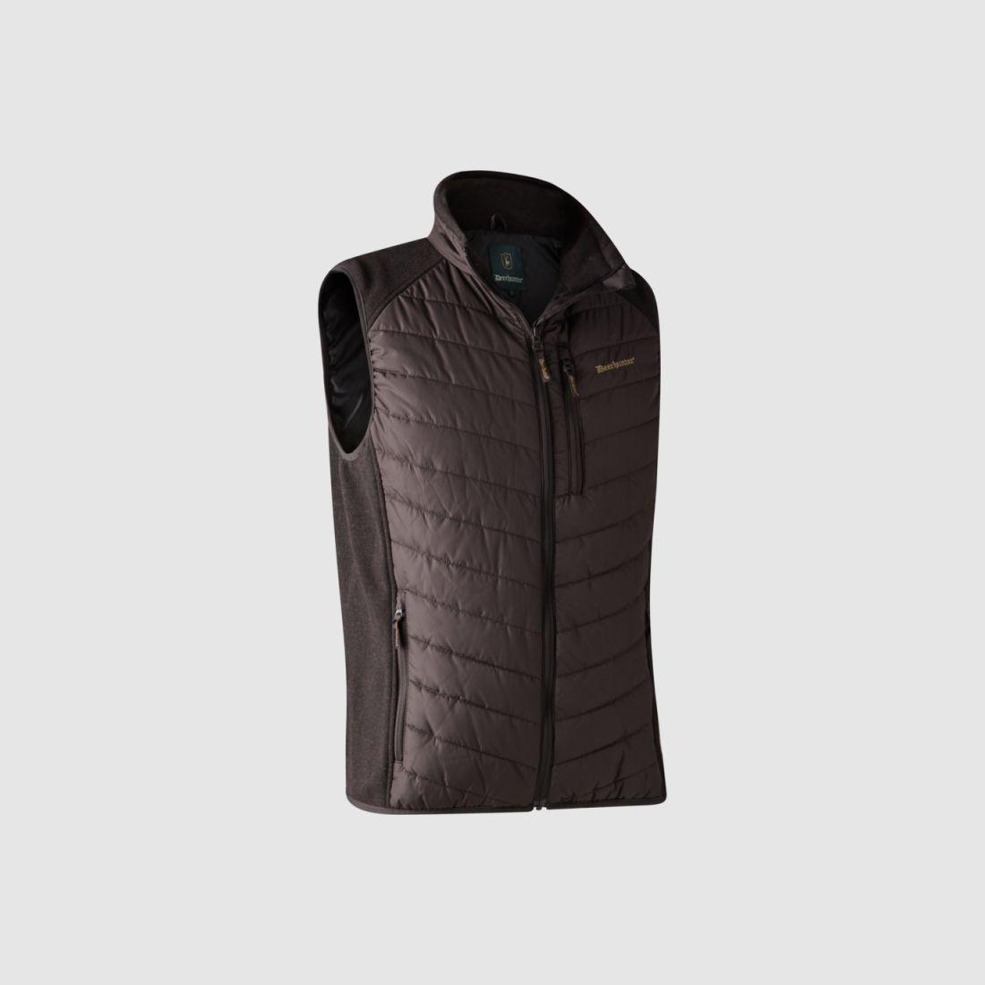 Deerhunter Herren Weste Moor Wattiert mit Strick