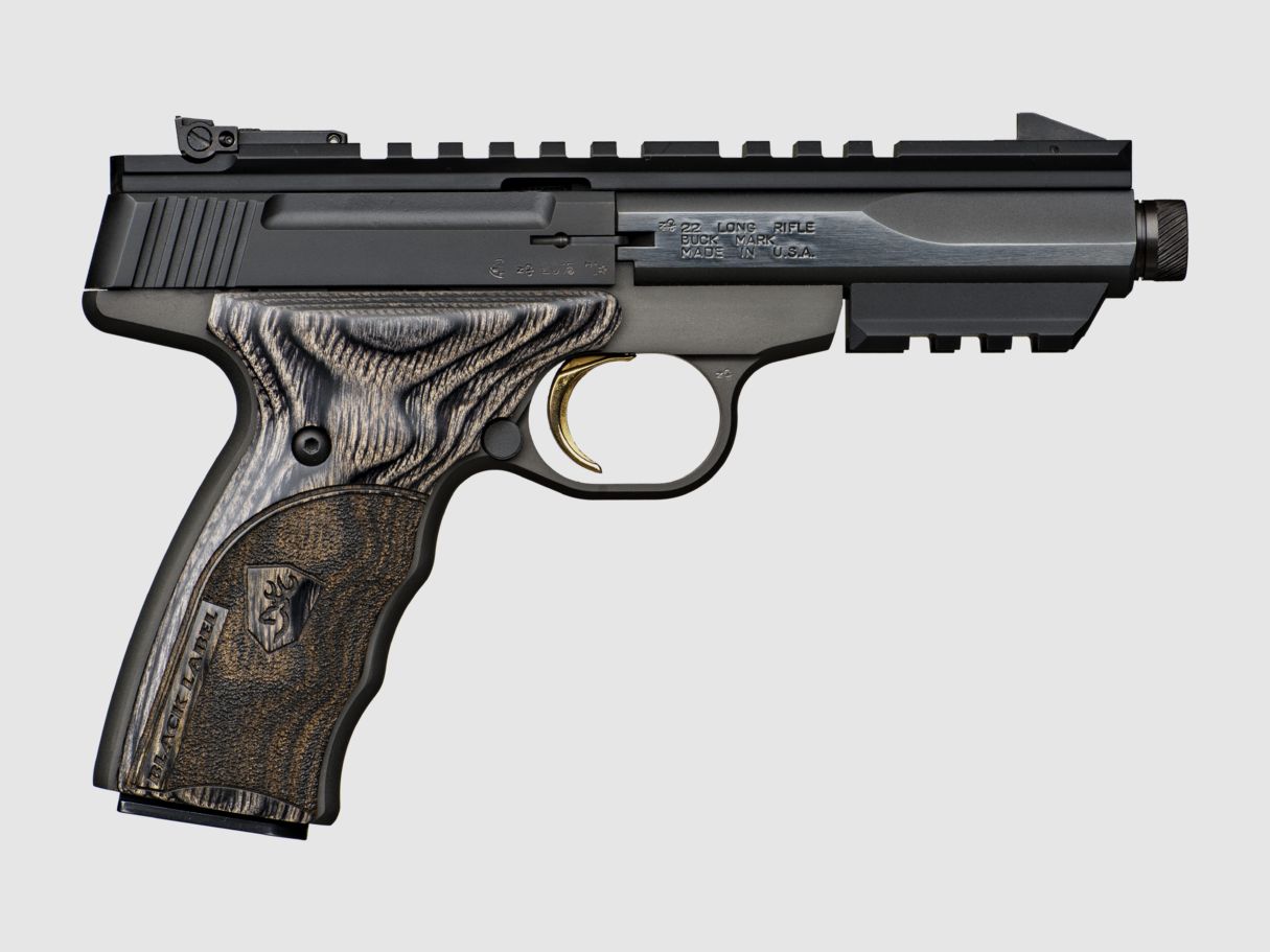 Browning Buck Mark Micro Black Label (Suppressor Ready Threaded) Halfautomatische Pistool
