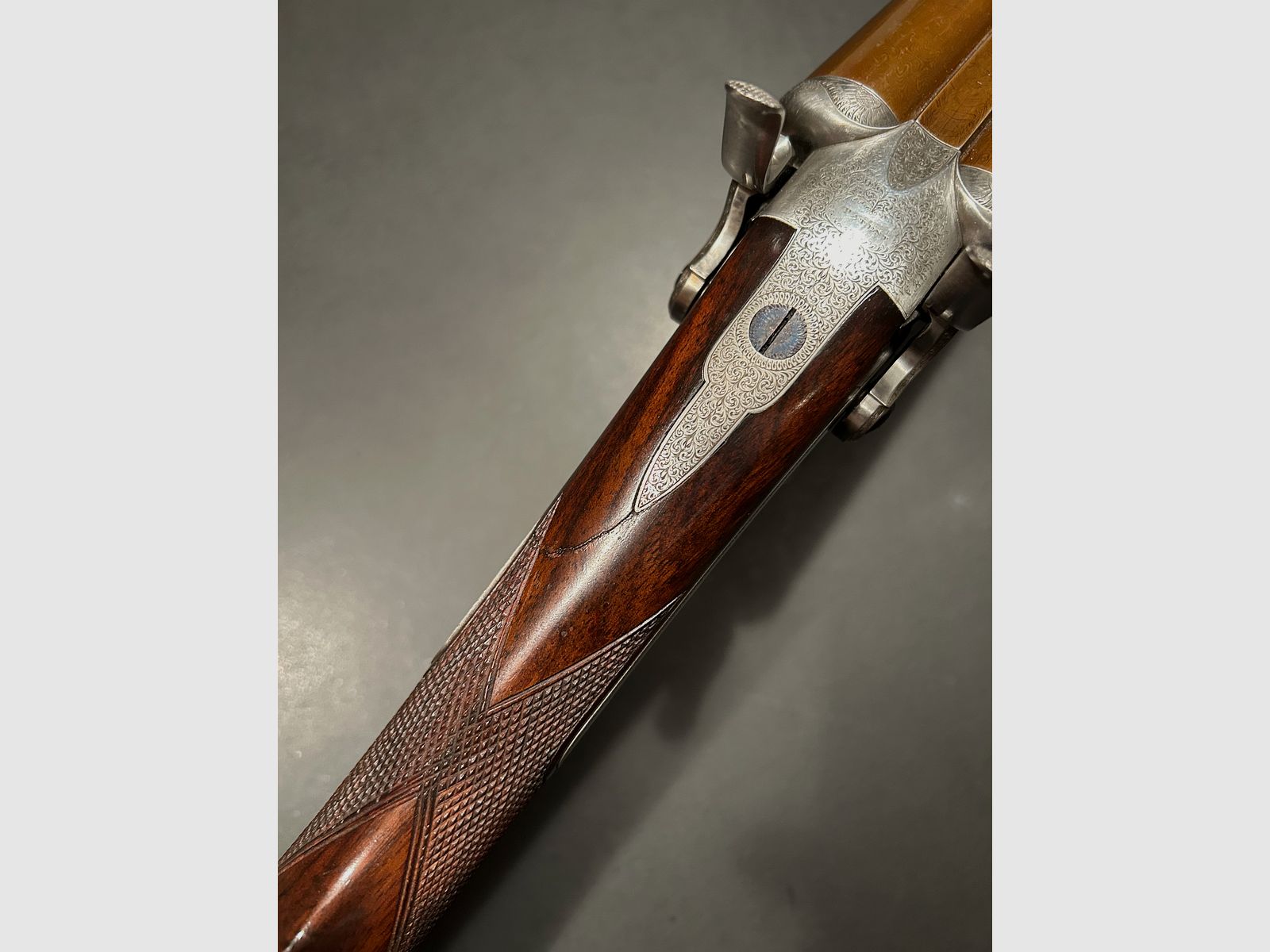 Purdey & Son double-barrel shotgun 12/65 - historical hunting weapon