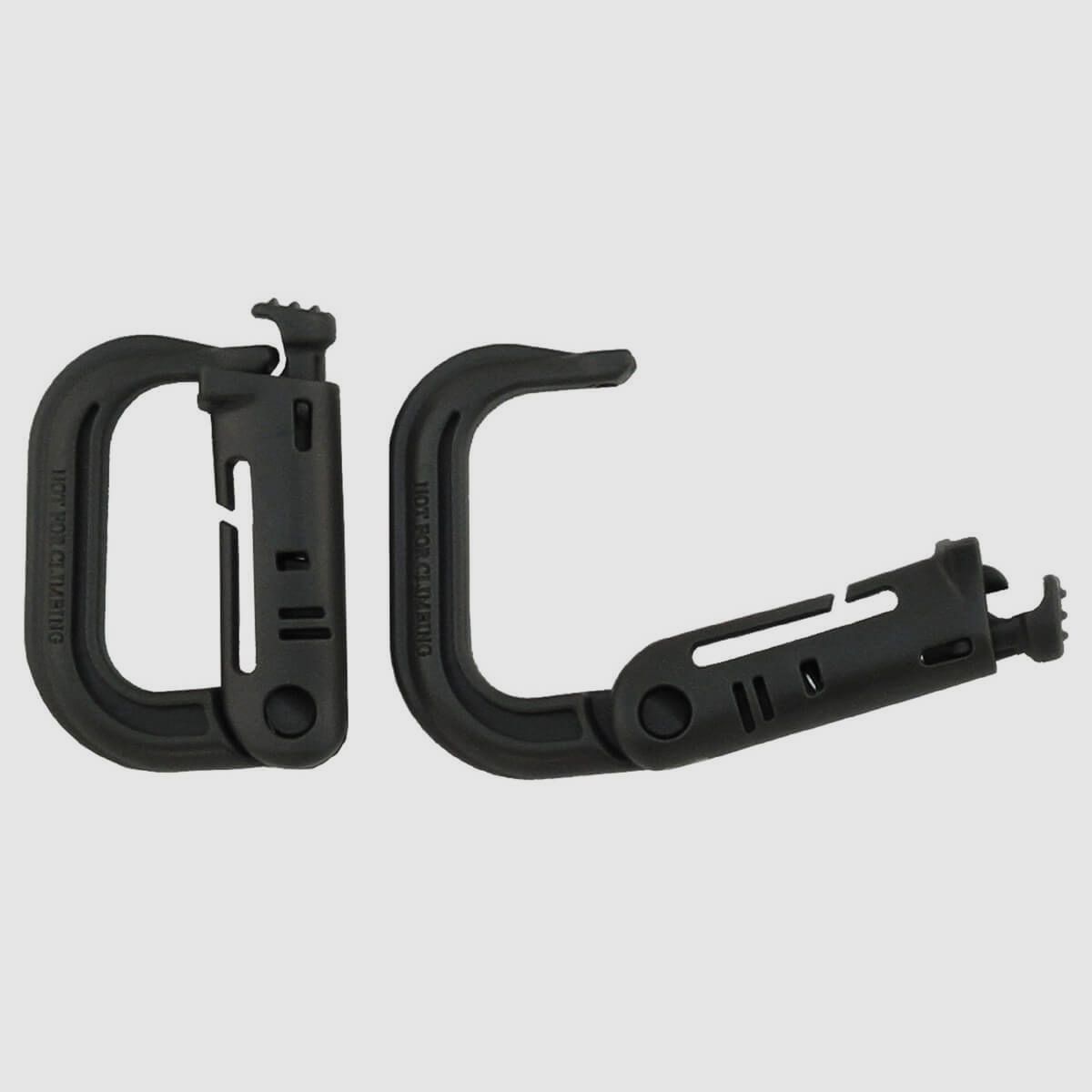 D Karabiner Molle, 2 piezas - Oliva