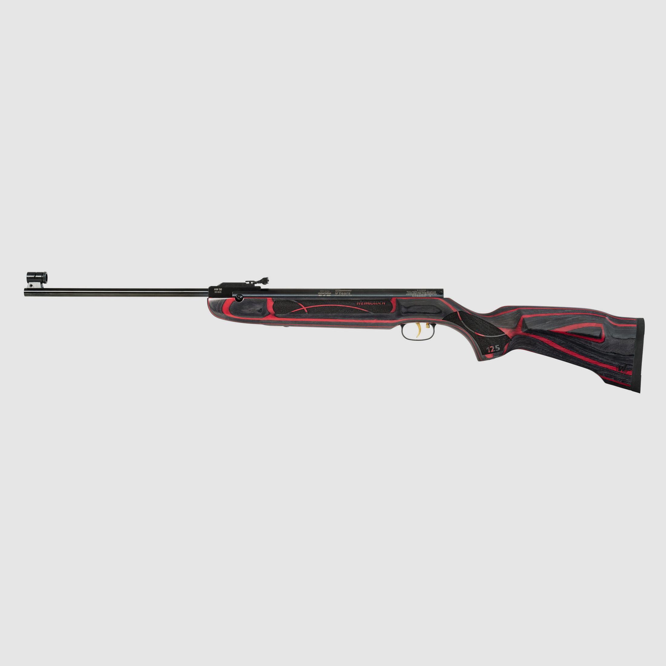 Weihrauch air rifle HW50S caliber 4.5mm match trigger anniversary model, image 1 of 3