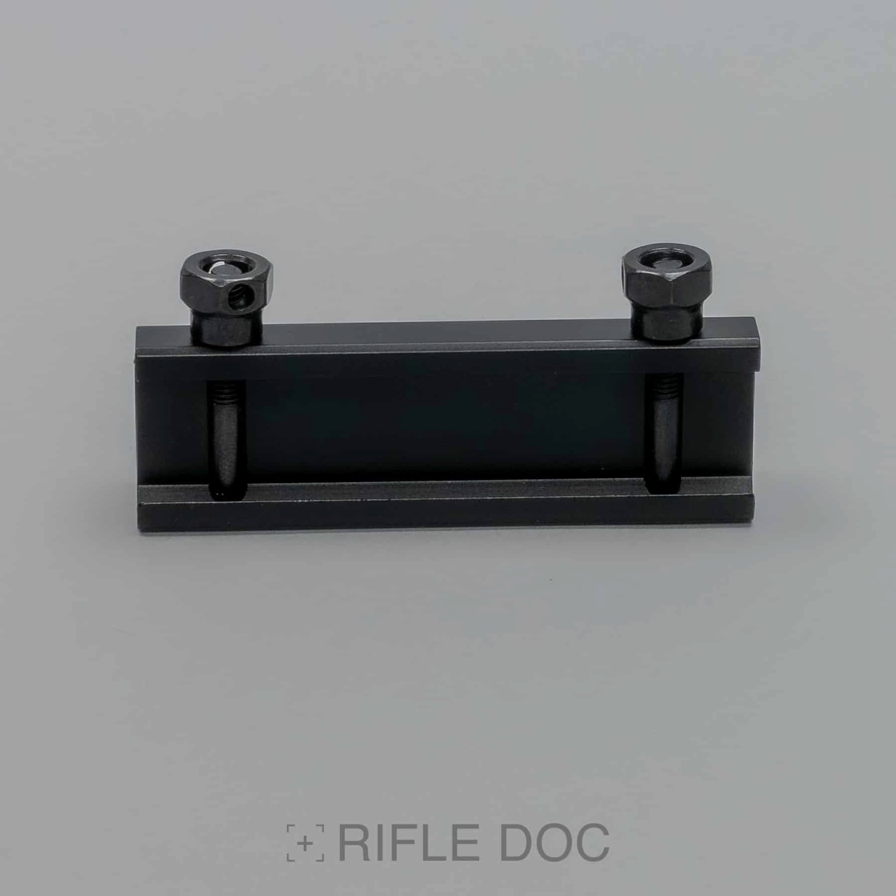 21 mm Weaverschiene  / Picatinny Erhöhung Sichtkanal Low Profil