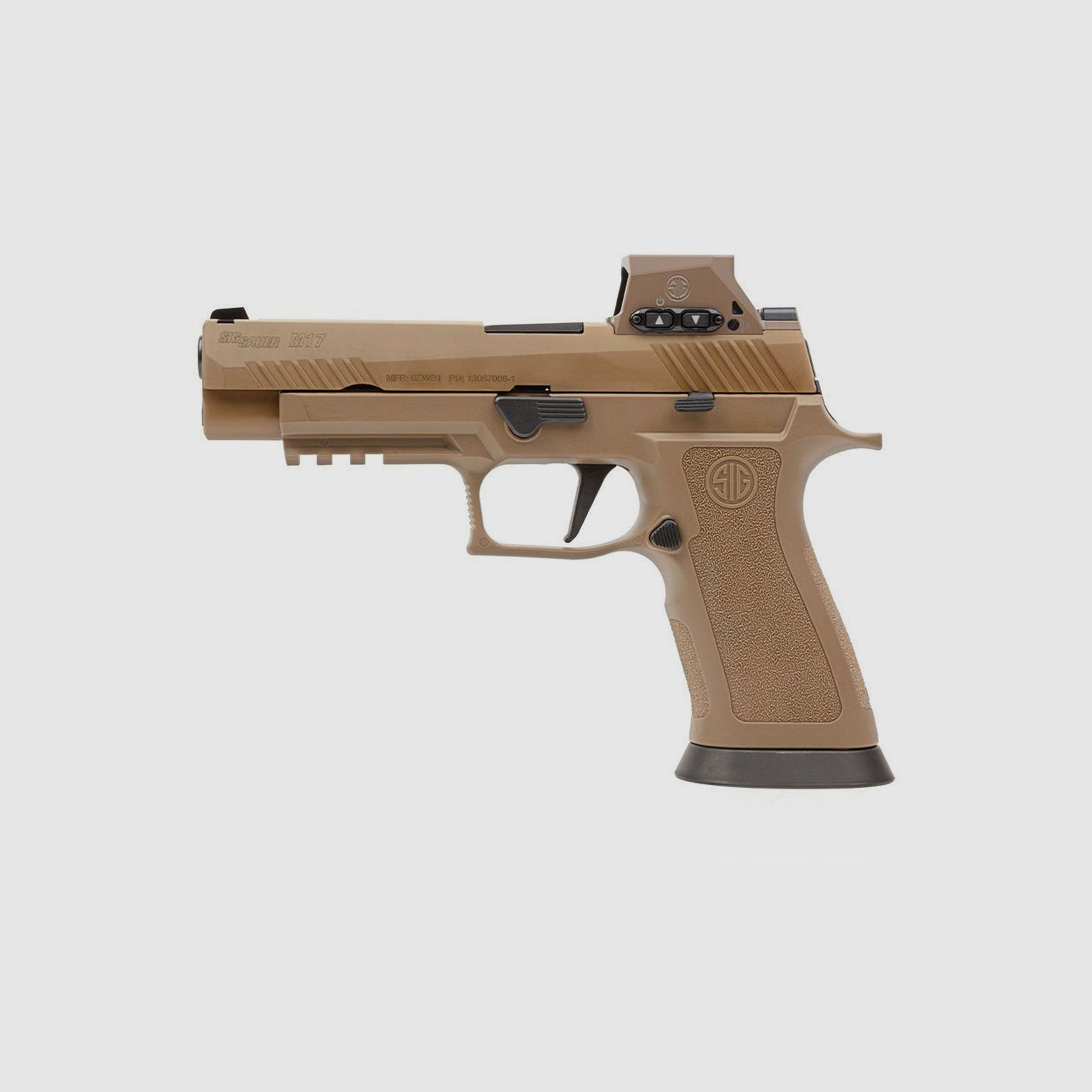 SIG SAUER M17X inkl. ROMEO-M17 Coyote Tan 9mm Luger - Selbstladepistole