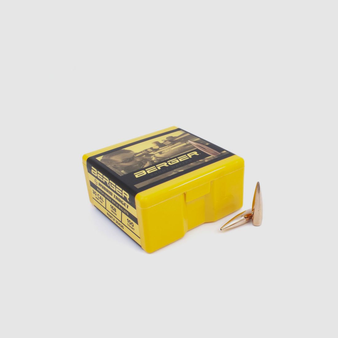 BERGER CAL 30 168GR HYBRID TARGET X100, image 2 sur 2