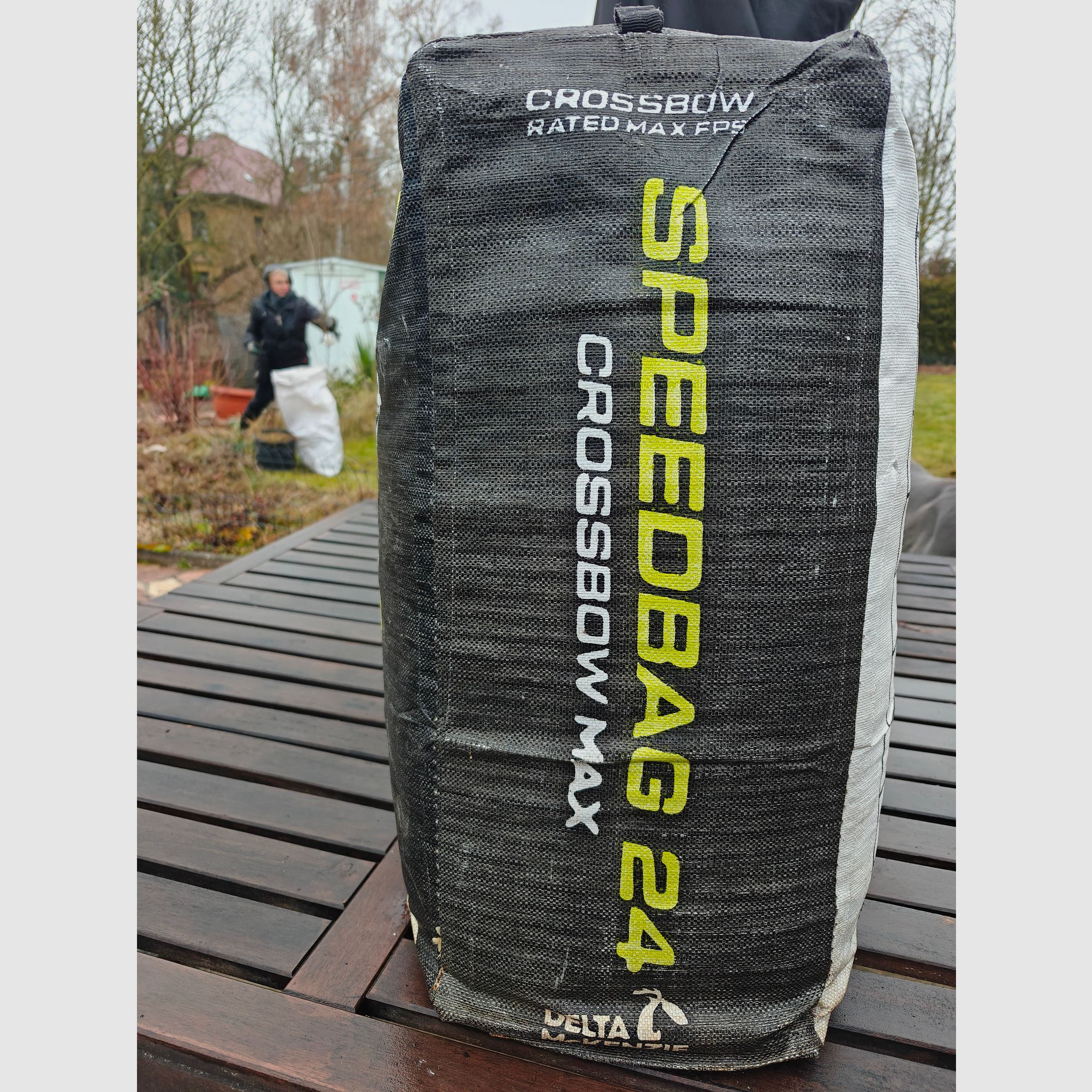 Delta McKenzie Speedbag Crossbow Max 24 Crossbow Boog Schietzak Doel