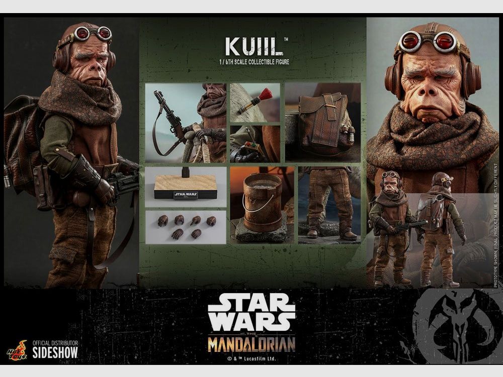 Star Wars The Mandalorian Actionfigur 1/6 Kuiil 25 cm | 43305