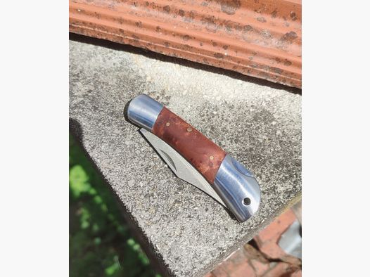 Haller 80621 Damastmesser Taschenmesser Outdoor Messer