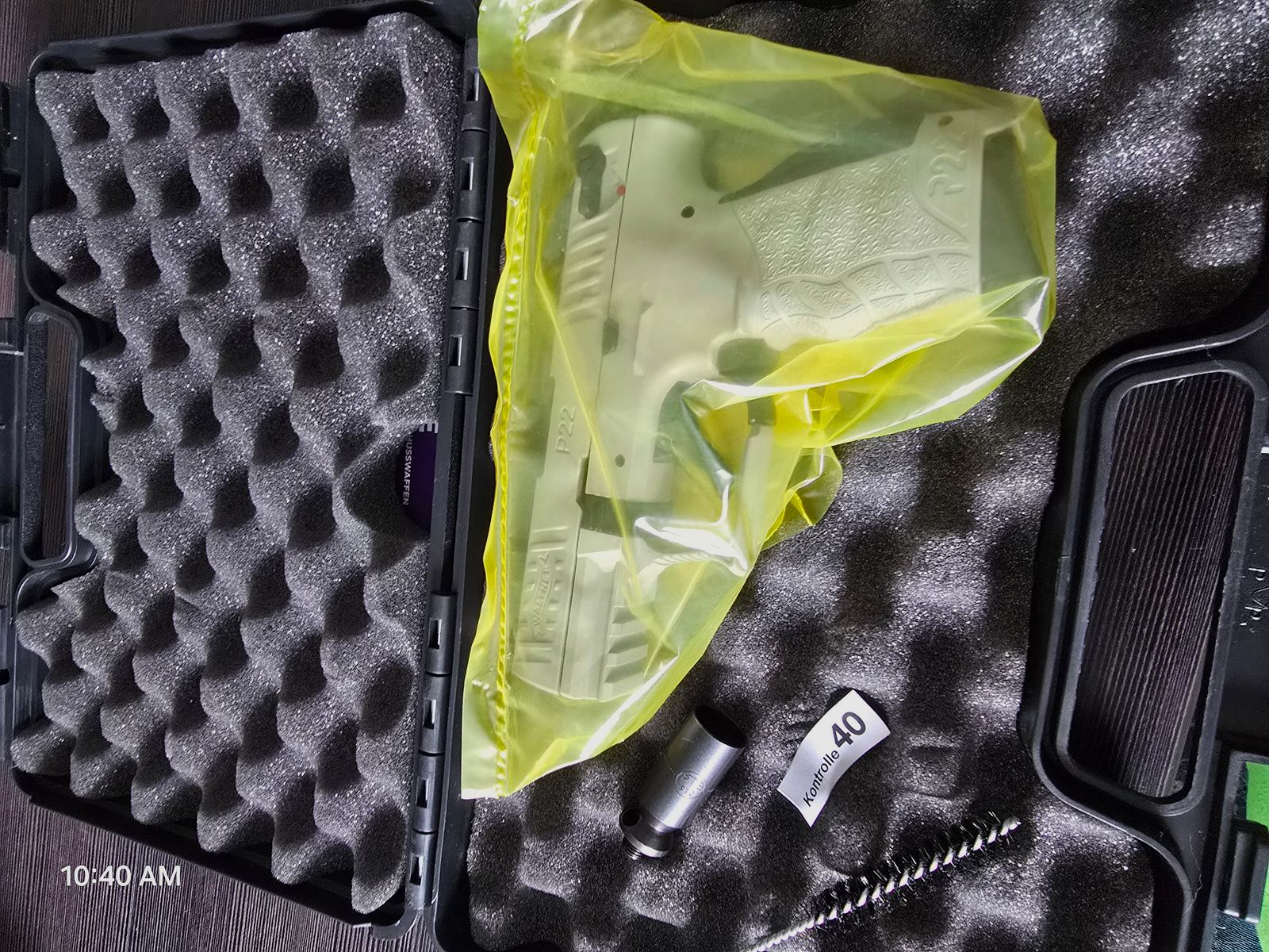 Walther P22Q Concrate Neu