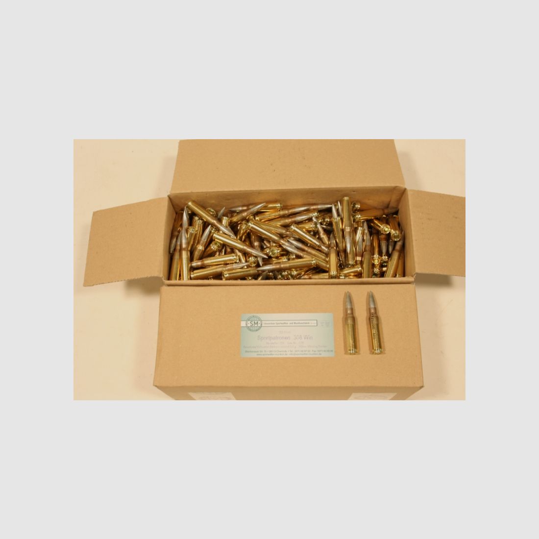 SM Chemnitzer FMJ 145grn .308Win (250 Stk.), Bild 2 von 2