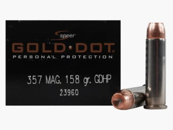 Speer Gold Dot Protección Personal .357 Mag. 158GR GDHP 20 cartuchos