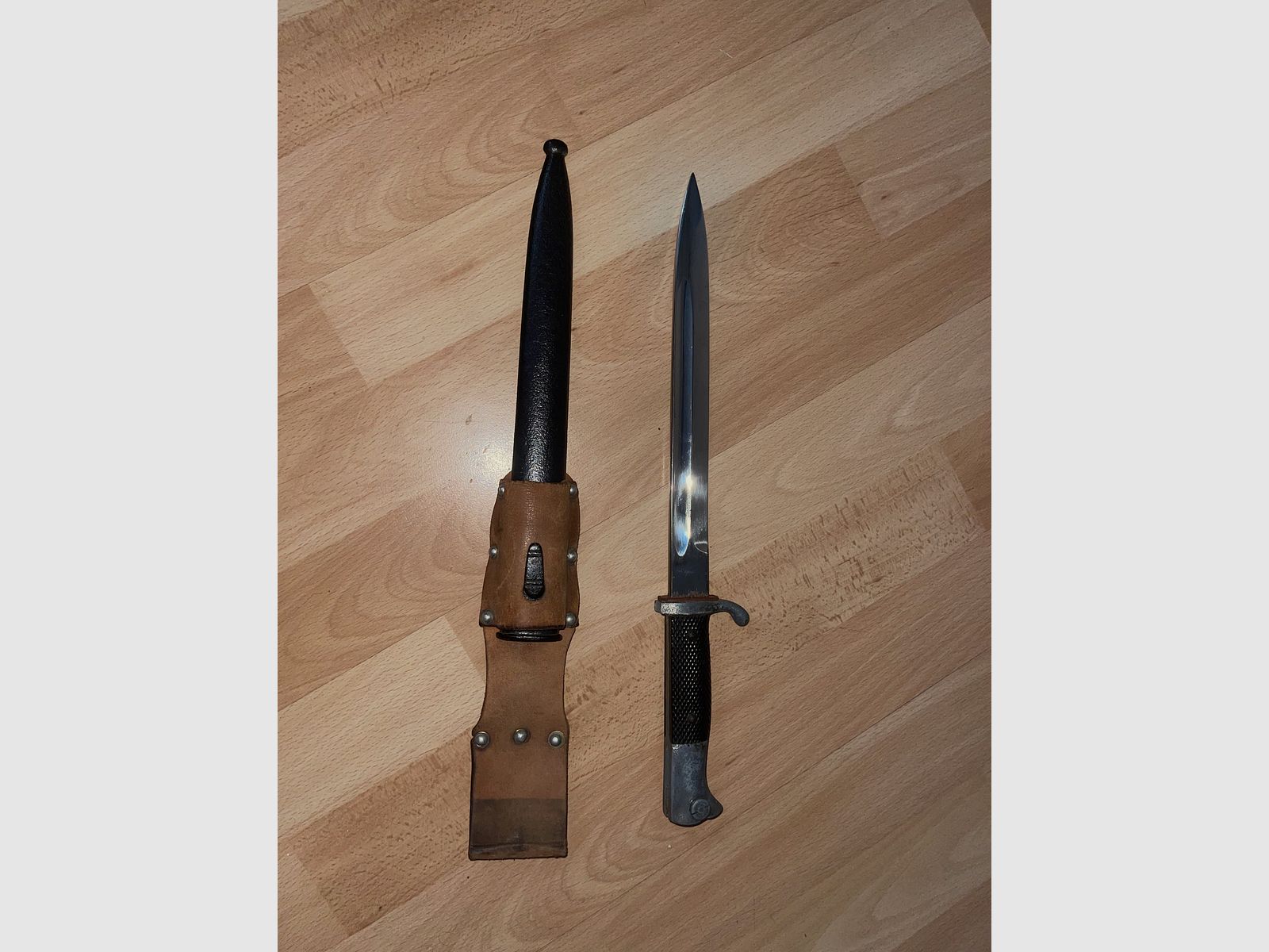 Ausgeh-Bajonett K98 Seitengewehr ALCOSO Solingen