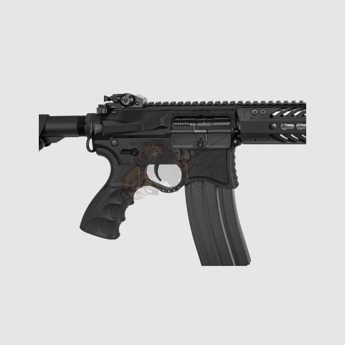 G&G Seekins Precision AR15 SBR8 Schwarz Airsoft S-AEG frei ab 18