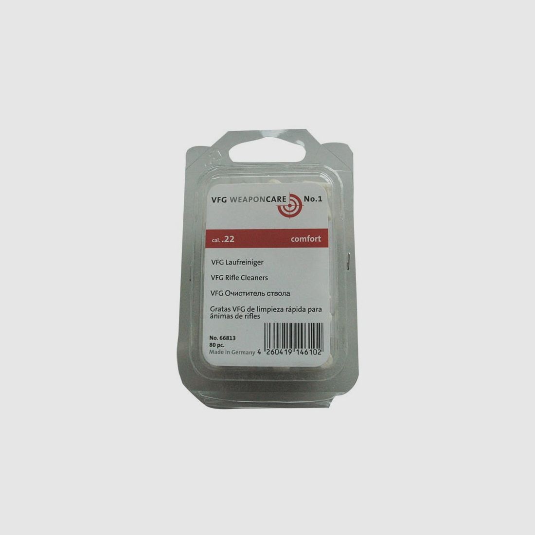 VFG Barrel Cleaner Comfort, 80 pieces