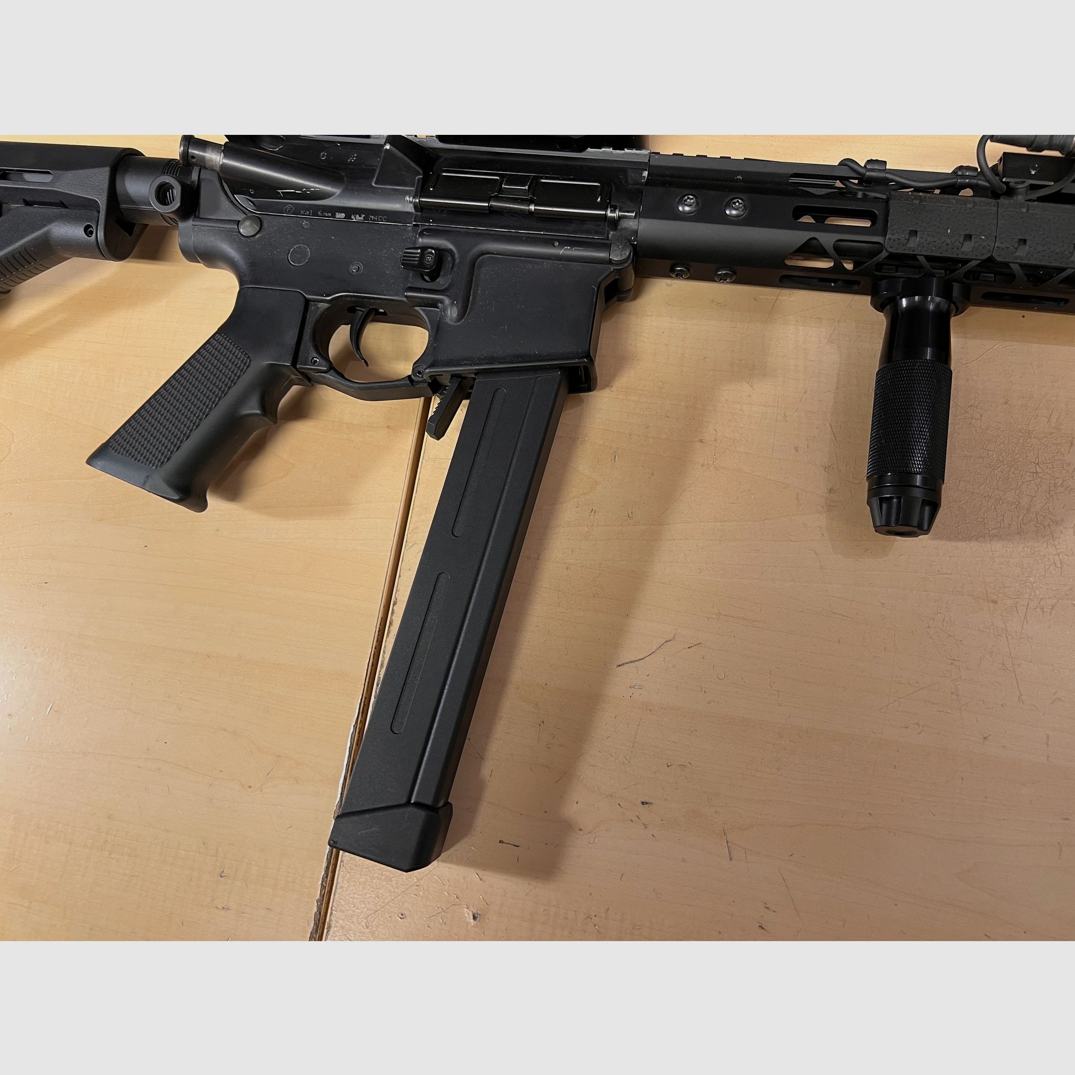 Kit de conversión Airsoft AR15 a MP en negro