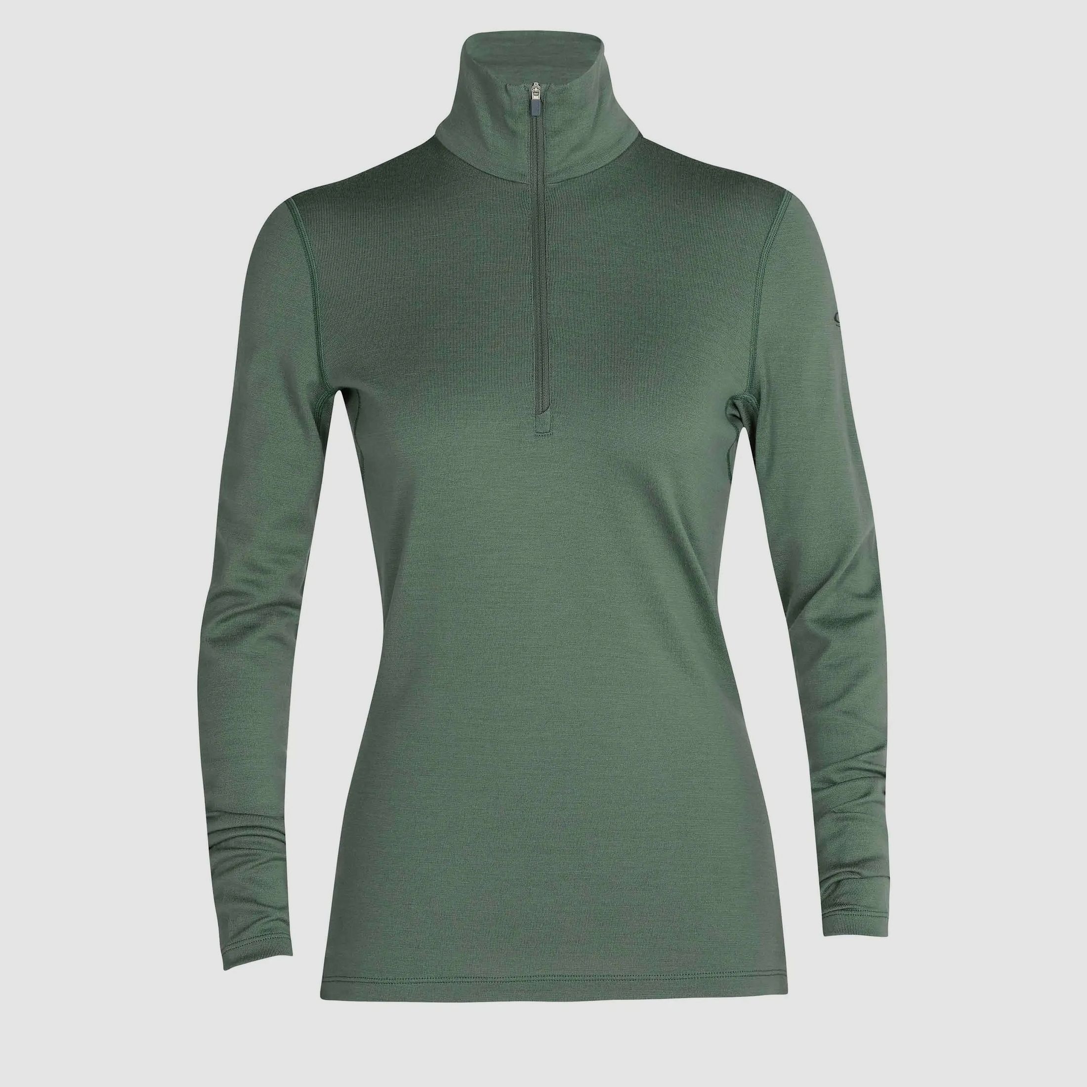 Icebreaker Icebreaker Langarmshirt Half Zip 260 Tech Merino sage Frauen