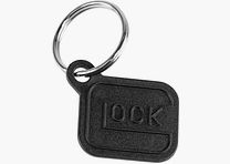 Glock keychain "Logo" - Polymer/plastic - Black - approx. 2.7×3.2 cm