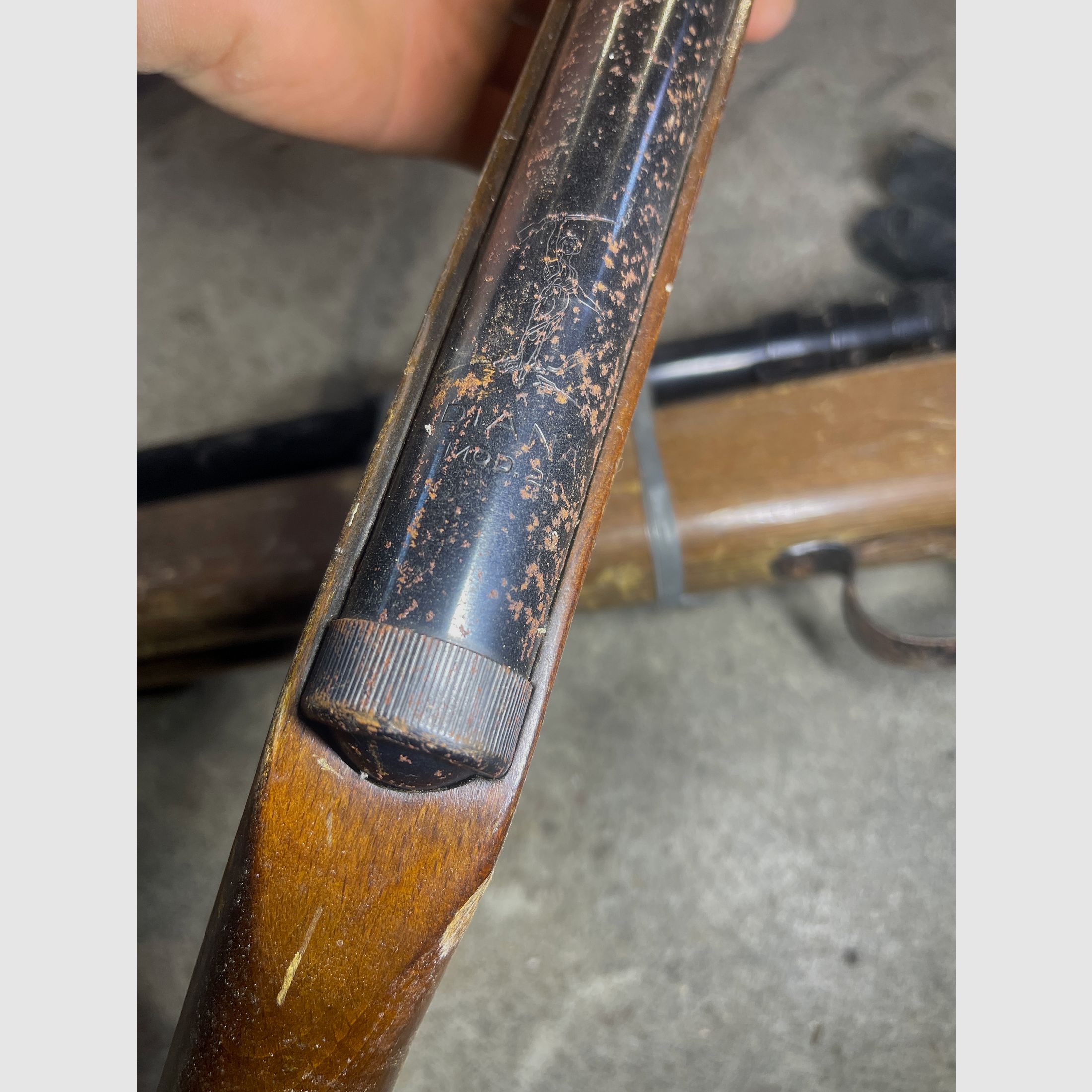 8x Conjunto de carabinas de aire comprimido Walther LGV Feinwerkbau 300 Diana piezas de repuesto para reparadores