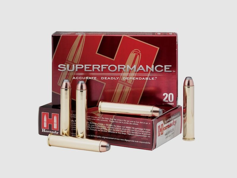 Hornady Superformance .444 Marlin 265GR InterLock FP 20 Patronen