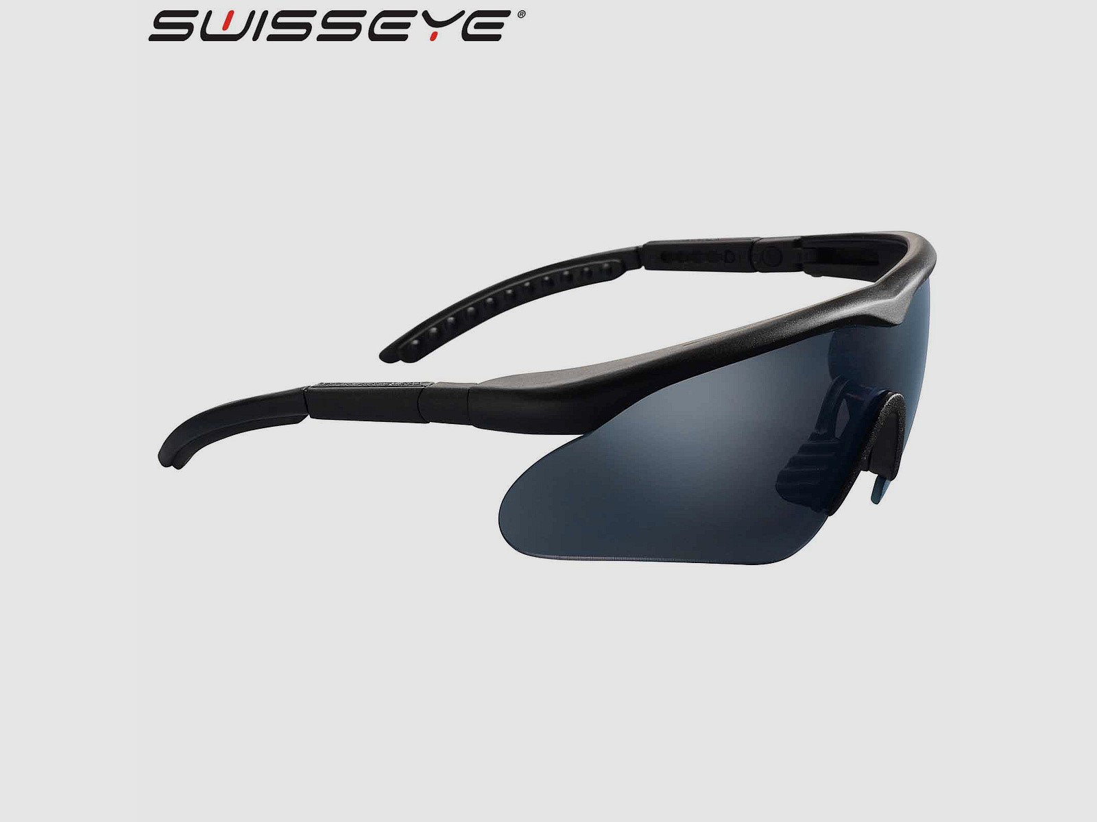 Swisseye Schießbrille / Schutzbrille Raptor Schwarz
