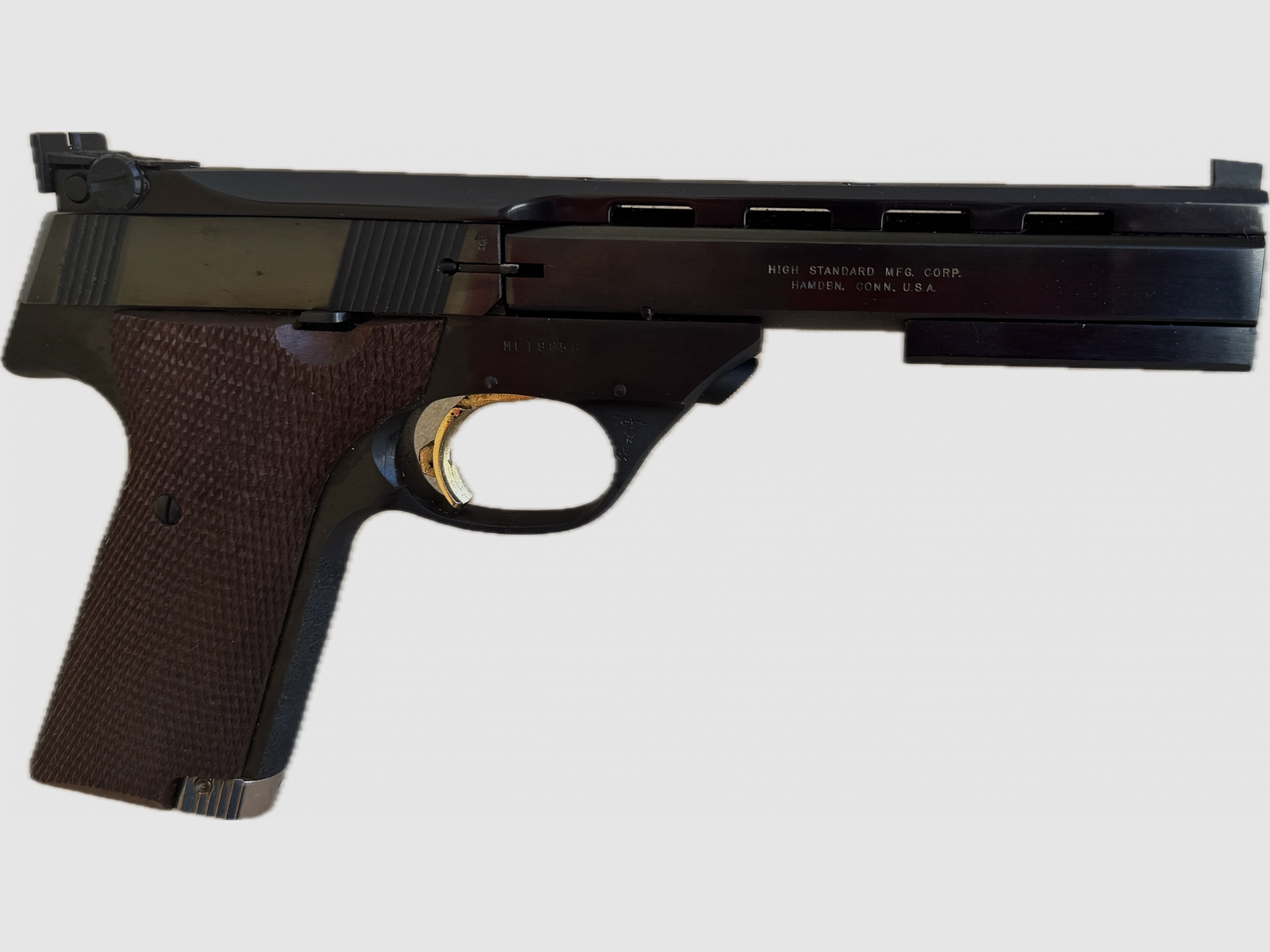 High Standard The Victor – calibro .22lr – pistola di precisione in ottime condizioni, immagine 3 di 5