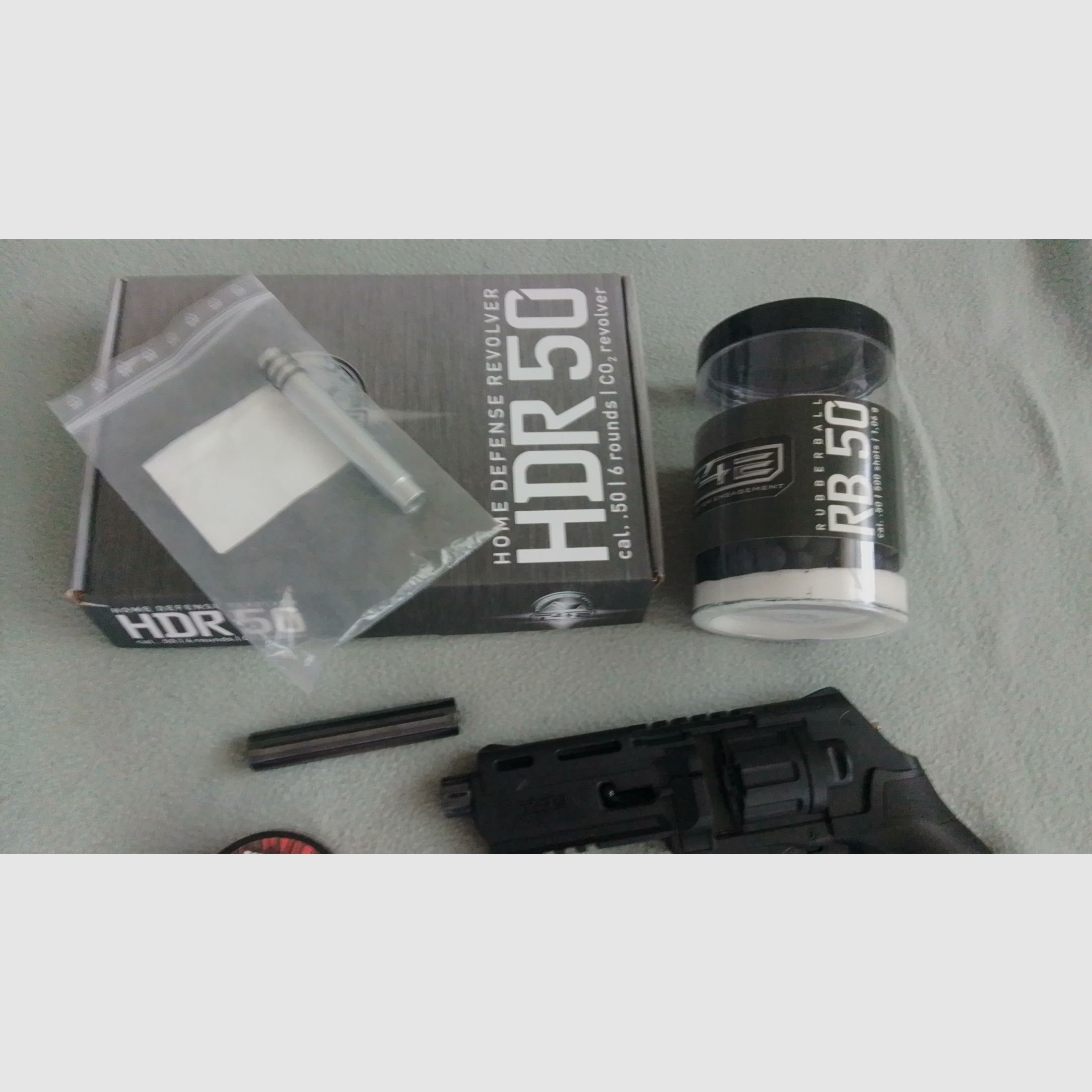 HDR50 Home Defense Revolver cal. 50 T4E Trainings Marker Co2 RAM Waffe