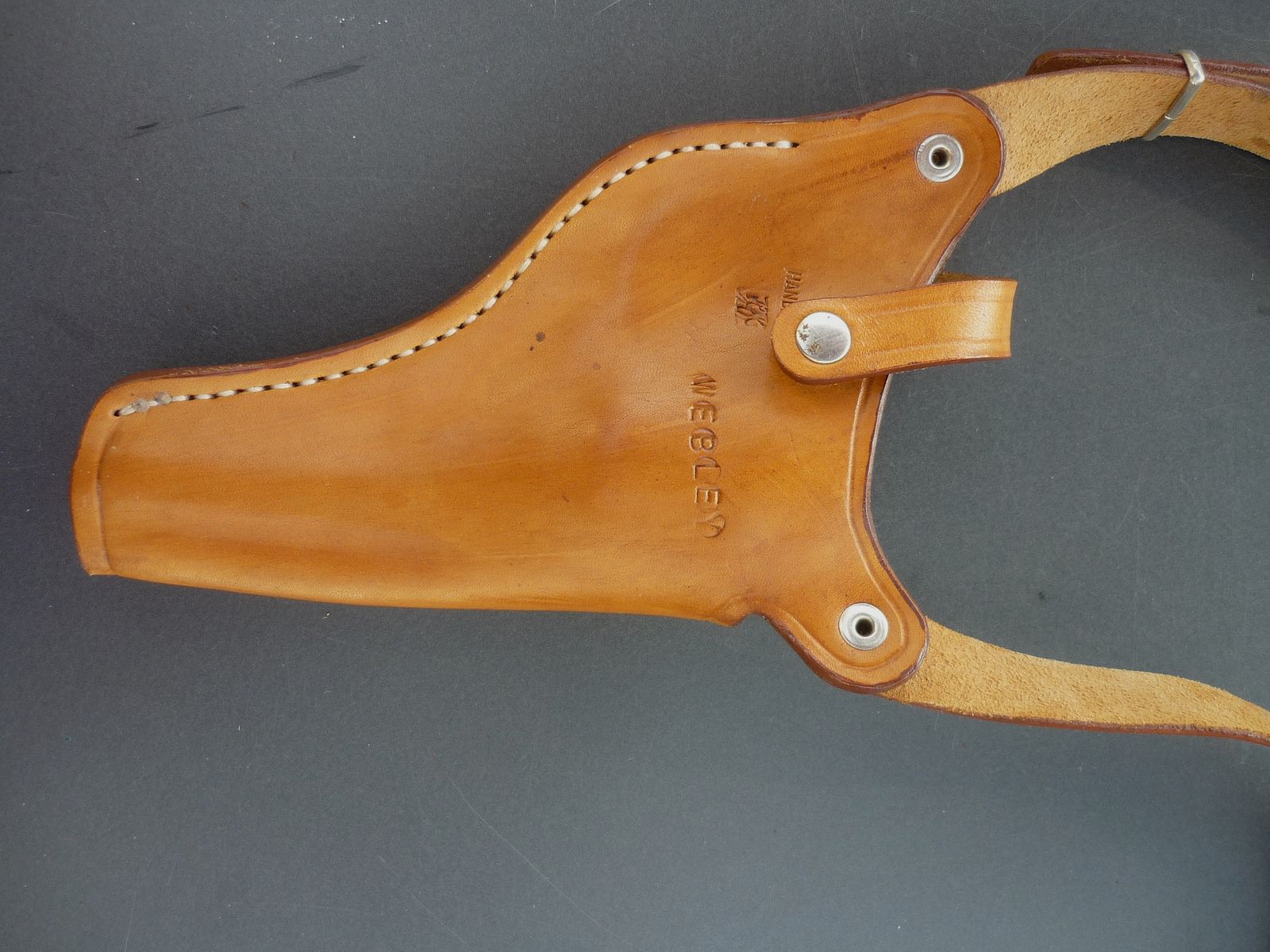 HKDesign Holster Art. Nr. 028 , Schulterholster einfach, Umhängeholster für Transport  für Webley