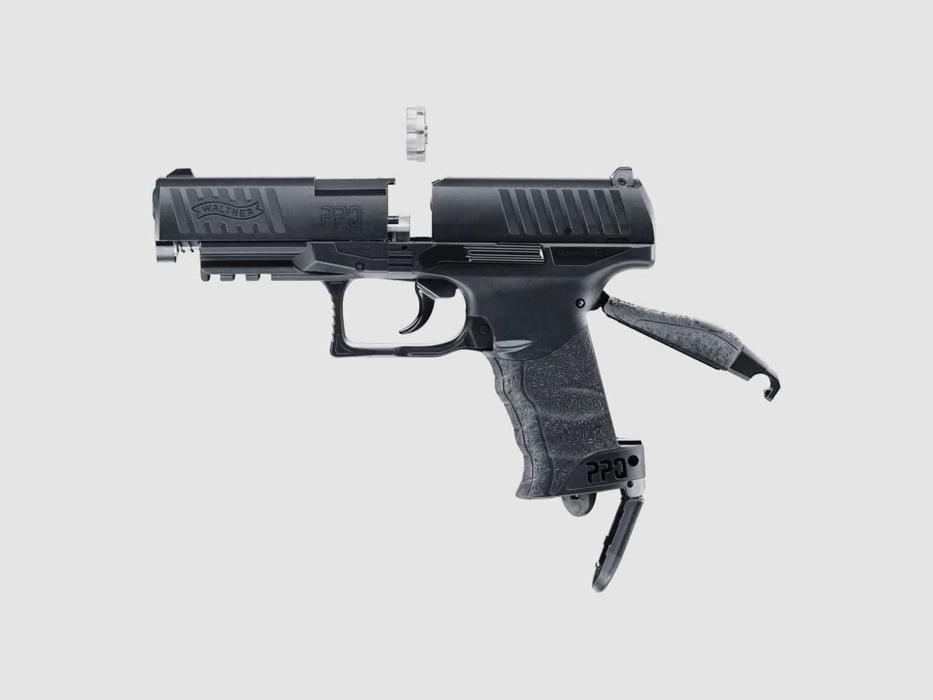 WALTHER pistolet CO2 PPQ noir cal. 4,5 mm, image 4 sur 4