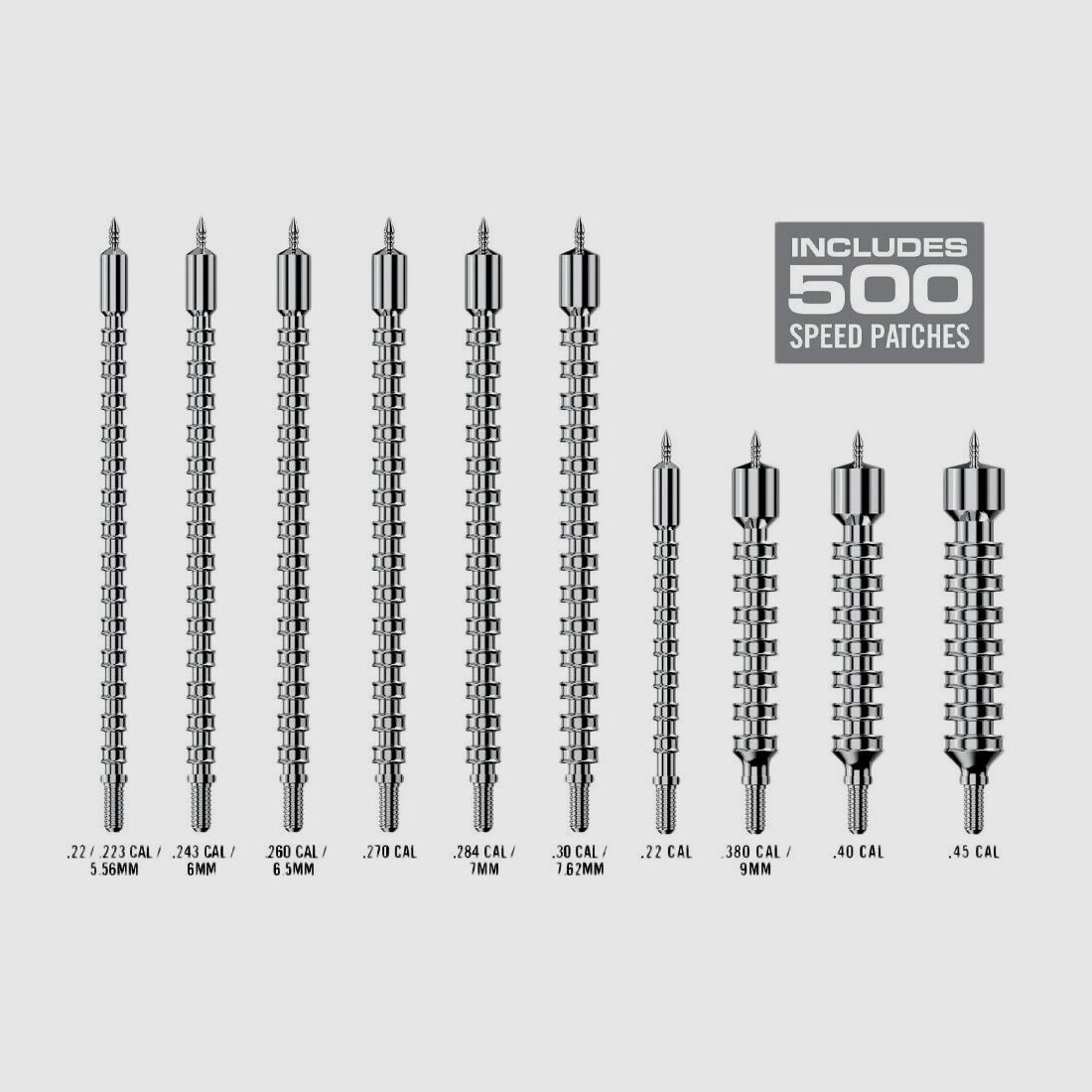 Real Avid Bore-Max Speed Jags & Patches