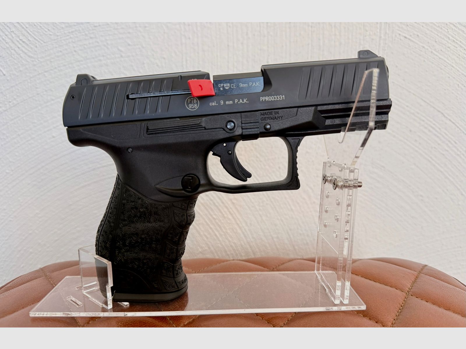 Pistolet à blanc Walther PPQ M2 9mm P.A.K. noir
