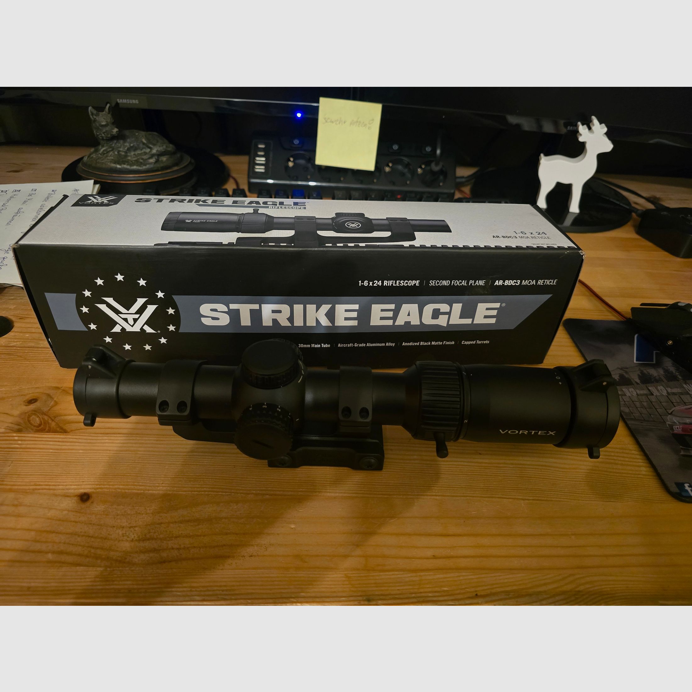 Vortex Strike Eagle+FlipUp's inkl EraTac Montage