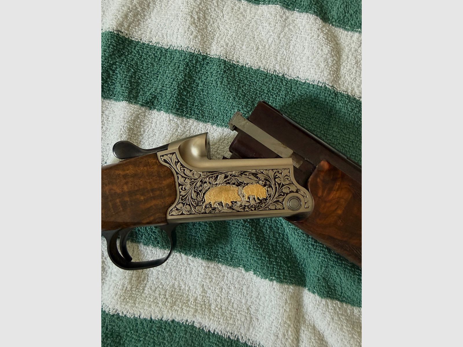 Heym 26B with engraving