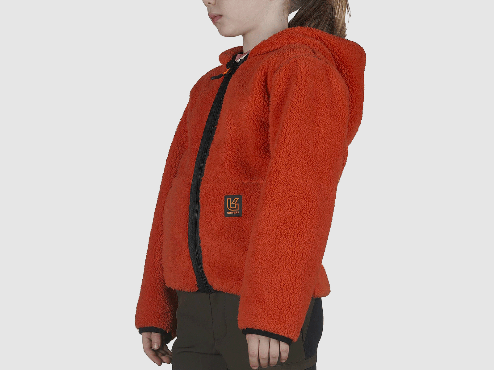 JACKE – UNIVERS – KIND – WENDEN JUNIOR Grün/Orange, Bild 3 von 9