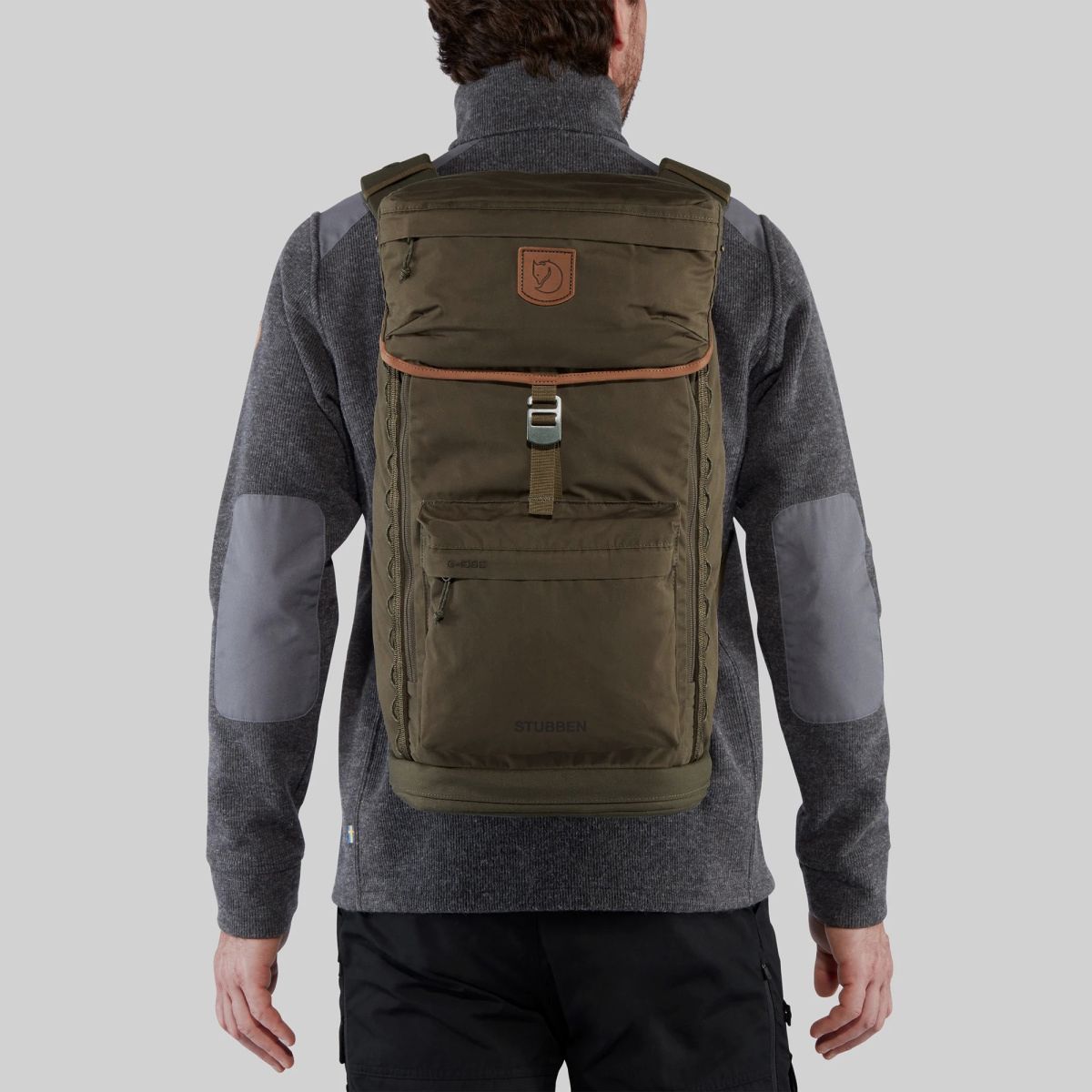 FJÄLLRÄVEN Singi Stubben Sitzrucksack Dark Olive